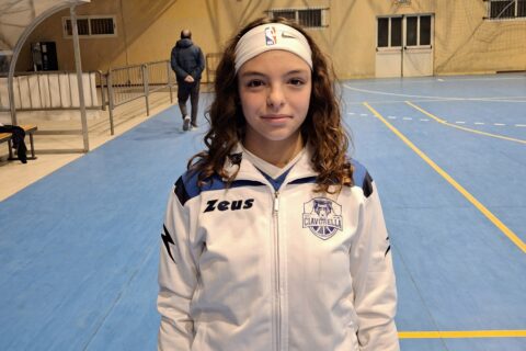 Eva Bonuomo della Ciavorella al raduno femminile classe 2012 di Ragusa